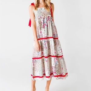 ISO hunter bell fall 2021 Reese dress in patchwork. Size small.